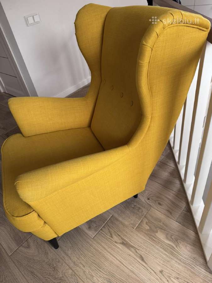 Ikea Strandmon fotelis - nuotraukos Nr. 4