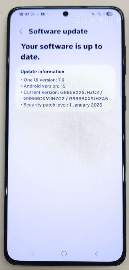 Samsung s21+ 256 GB 148 Eur - nuotraukos Nr. 27