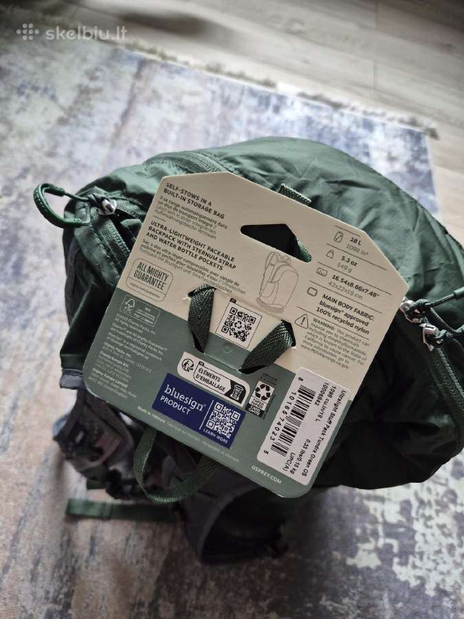 Naują kuprinę Osprey Ultralight Stuff Pack 18l - nuotraukos Nr. 10