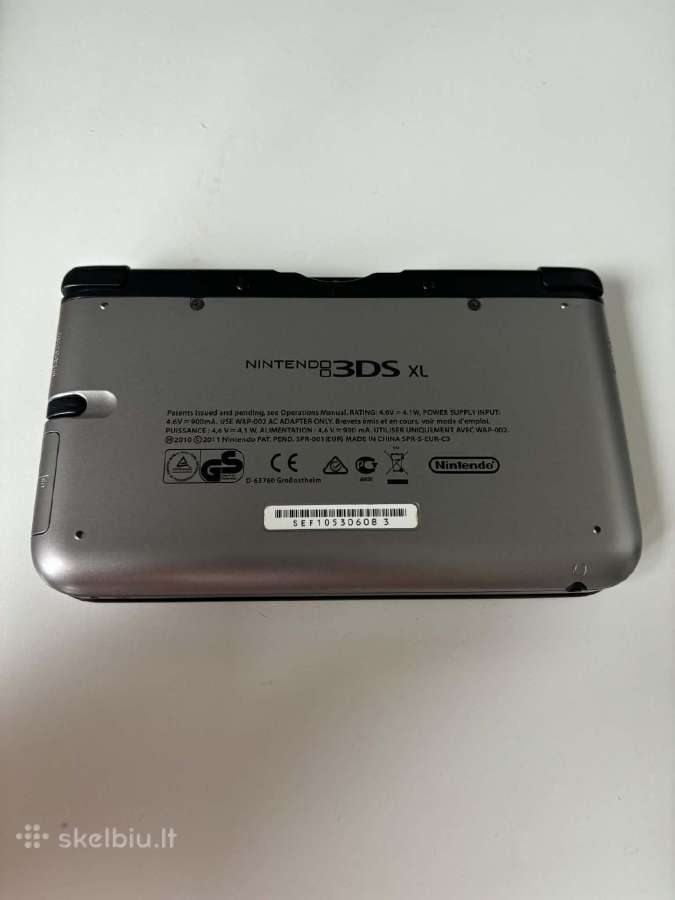 Nintendo 3ds XL ir žaidimai - nuotraukos Nr. 3