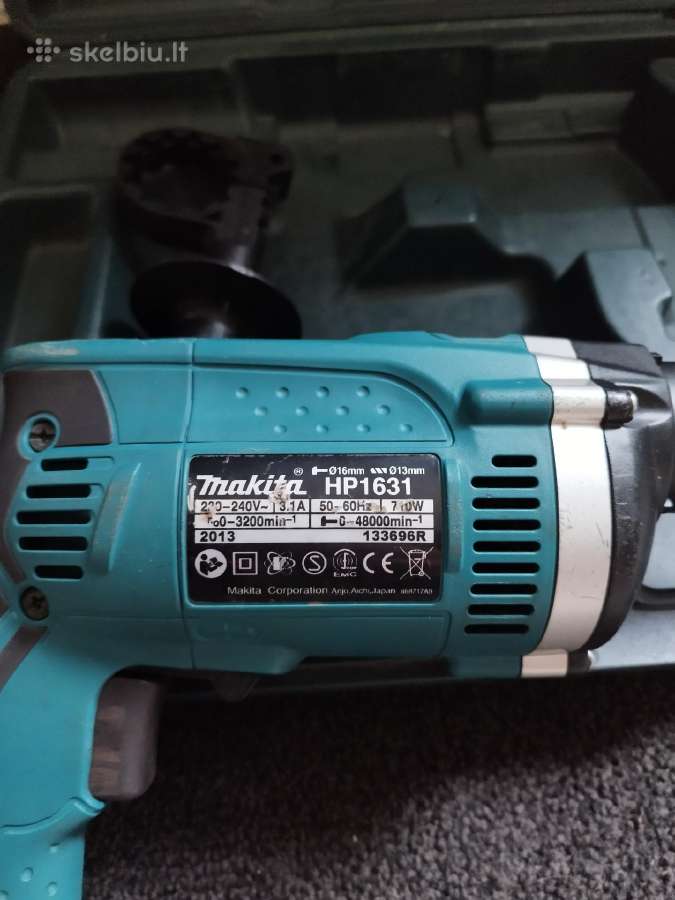 Makita Hp1631 - nuotraukos Nr. 2