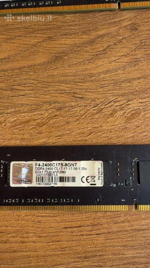 Ddr4 16gb - nuotraukos Nr. 2