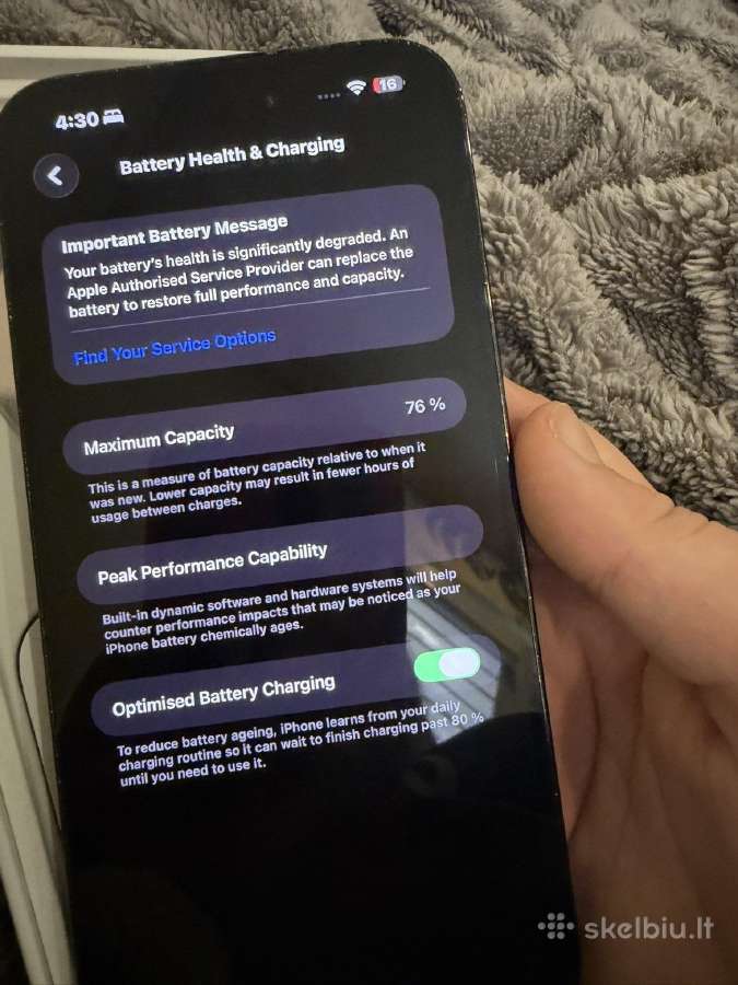 iPhone 14 Pro Max 256gb - nuotraukos Nr. 4