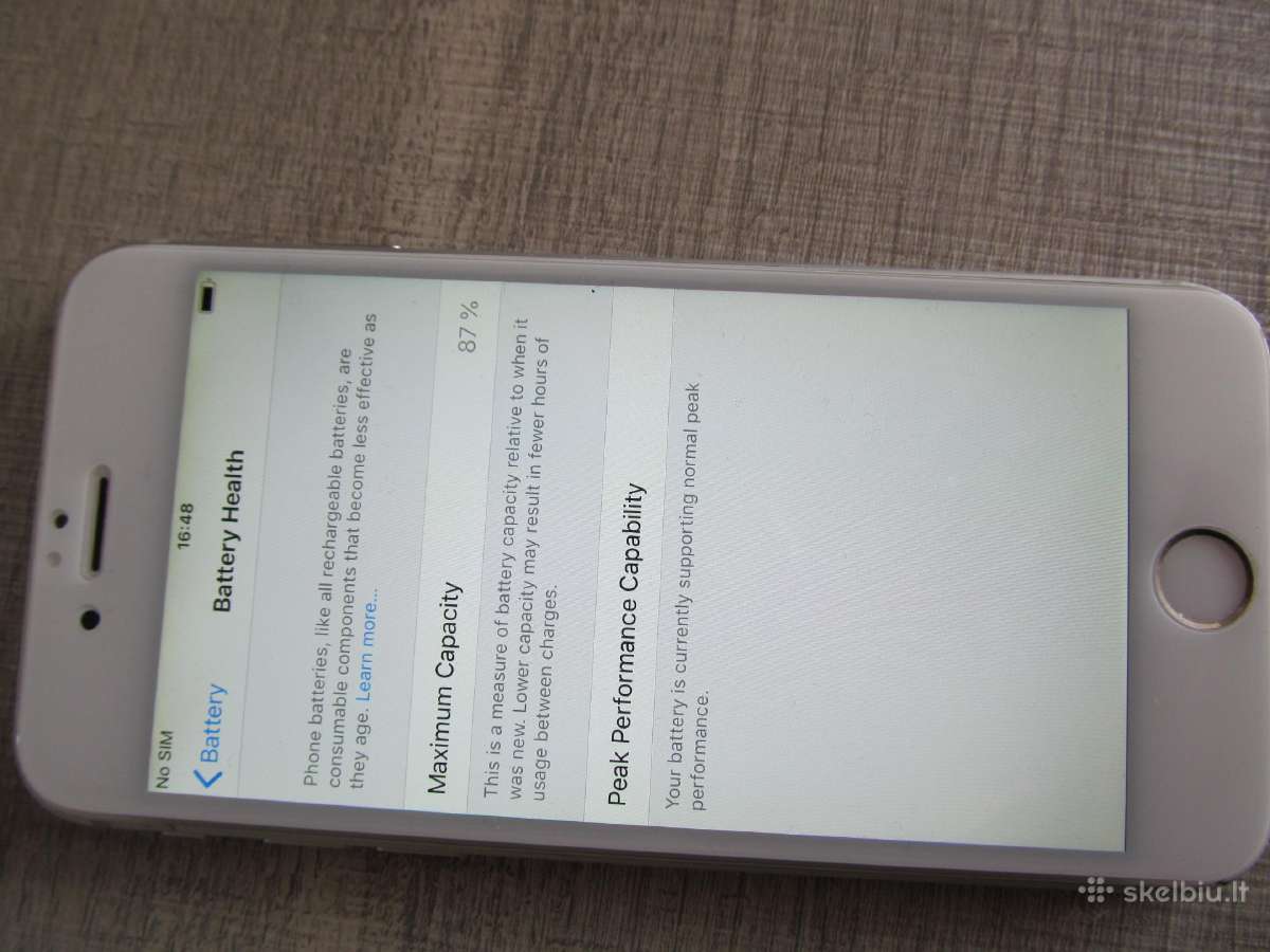 iPhone 6 64g - nuotraukos Nr. 4