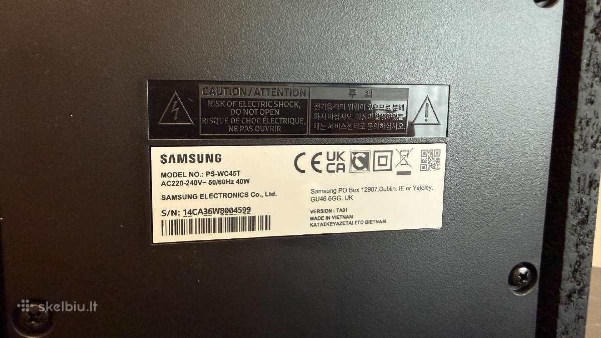Soundbar Samsung Hw-c450/en - nuotraukos Nr. 3