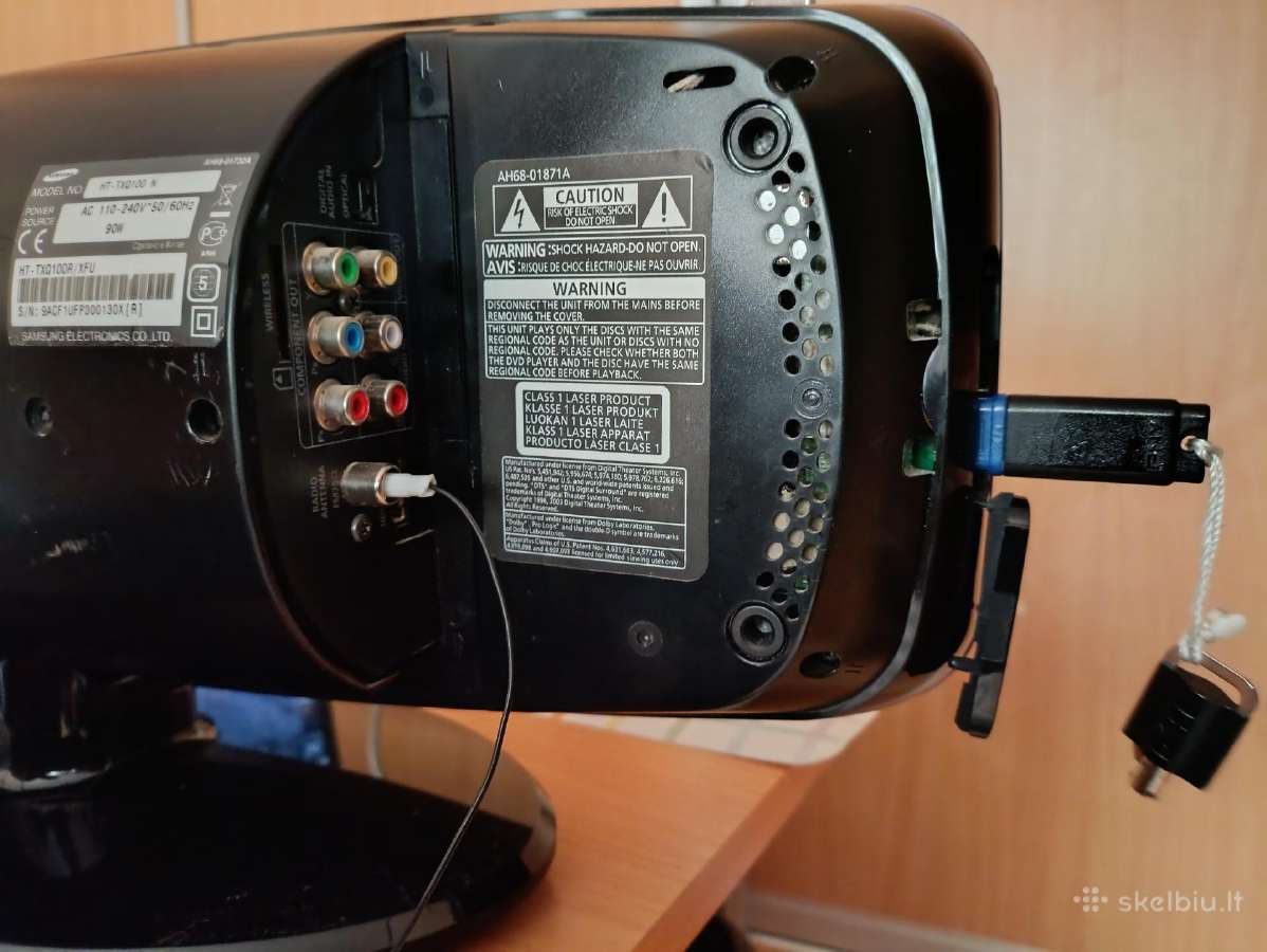 Geras Samsung centras, CD, Dvd, Usb, Fm, Aux, hdmi - nuotraukos Nr. 15