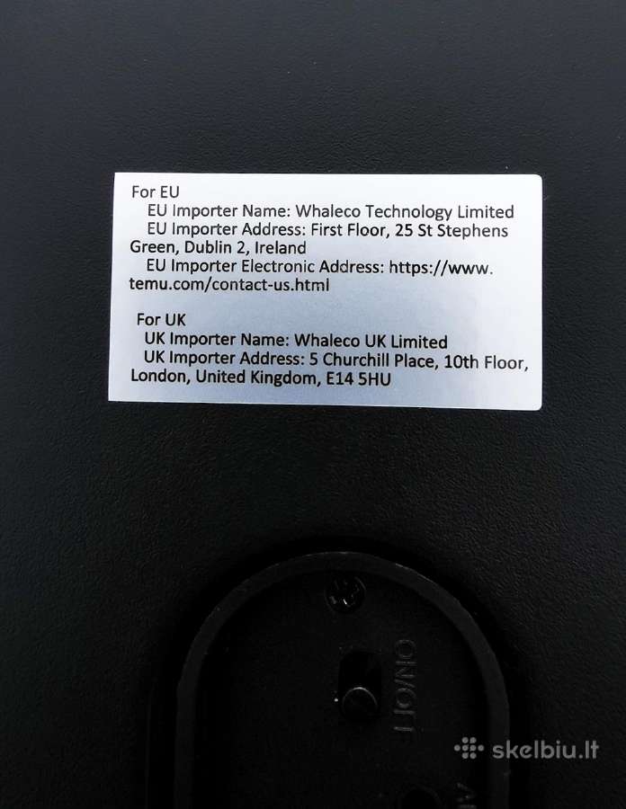 Nešiojama Bluetooth kolonėlė Am-2301 su Fm, Usb, T - nuotraukos Nr. 5