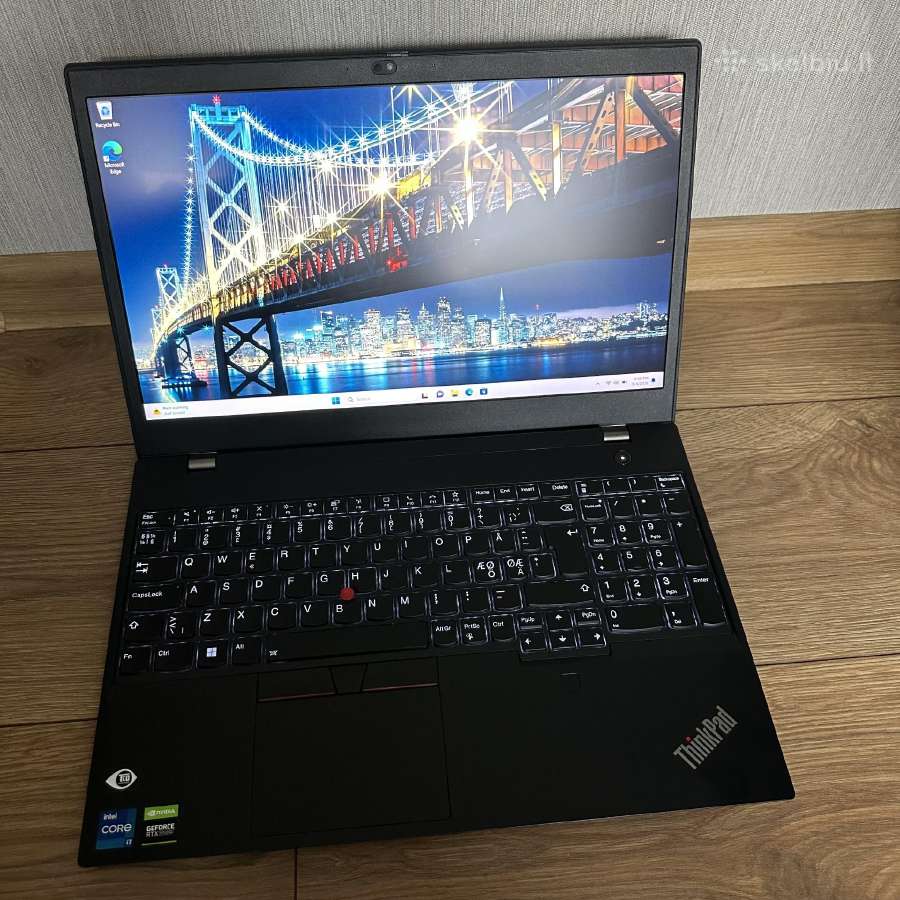 Lenovo Thinkpad T15p Gen3 i7-12700h Rtx 3070 - nuotraukos Nr. 14