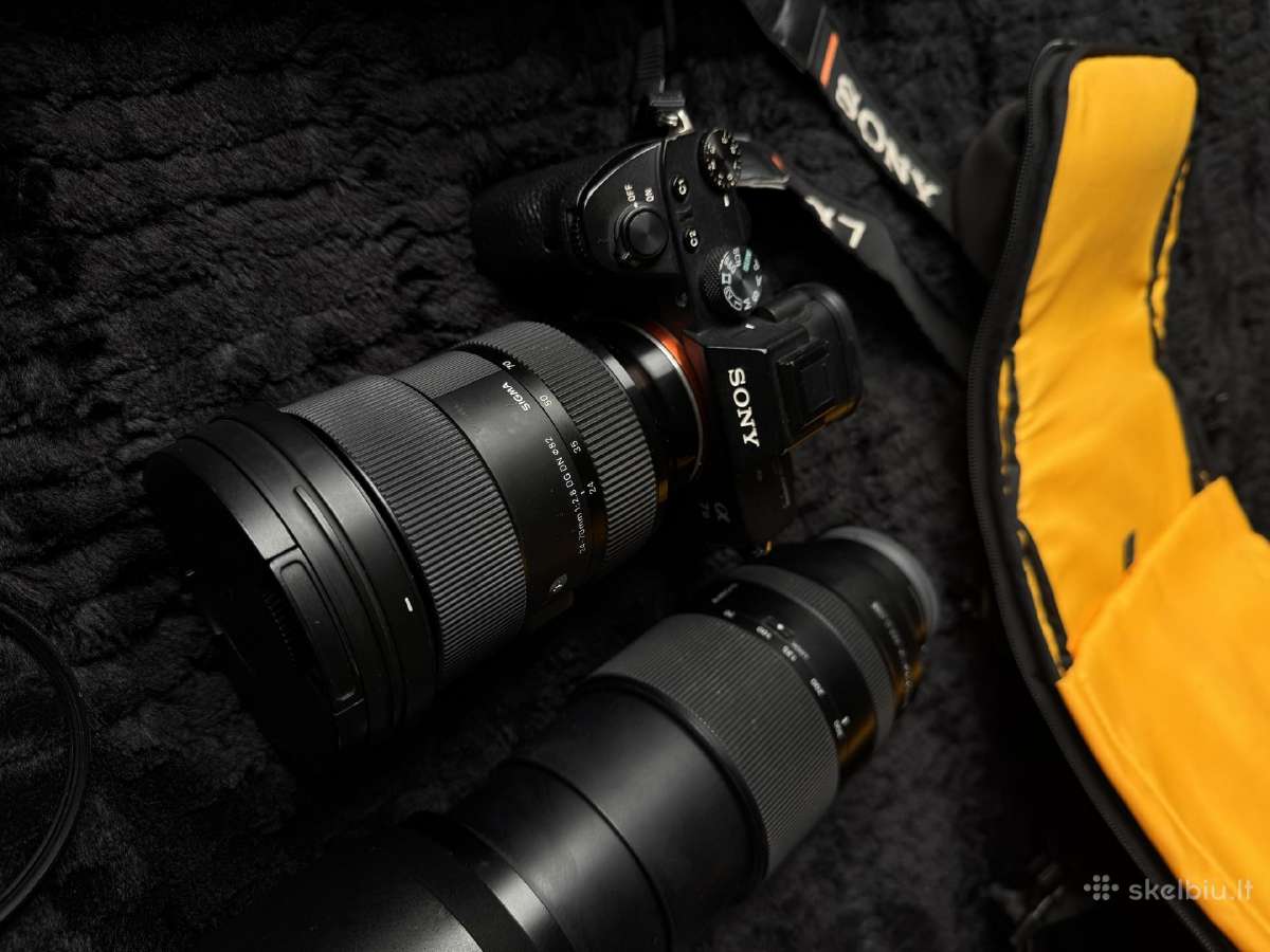Sony A7 III pilnas foto/video komplektas - nuotraukos Nr. 2