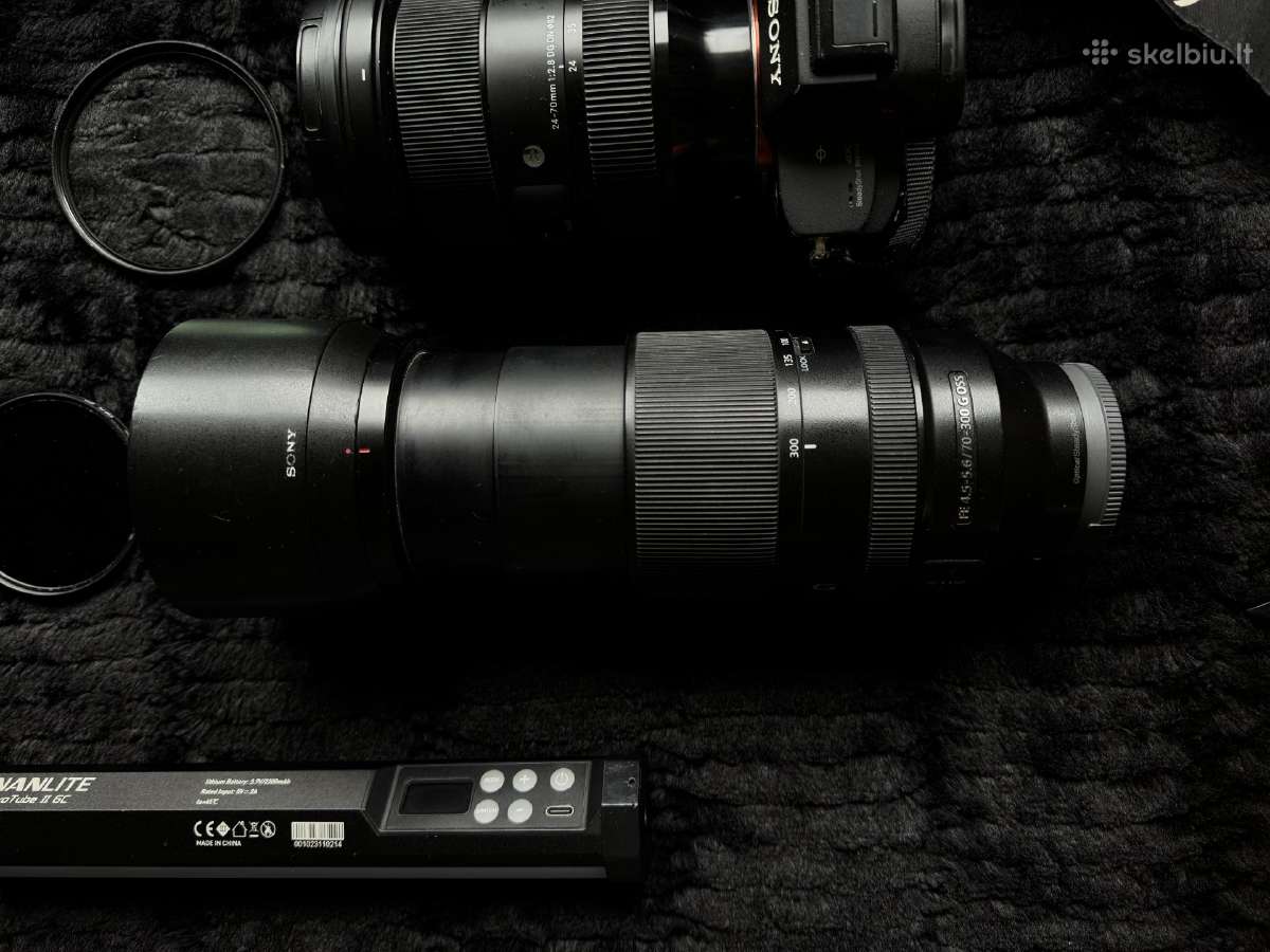 Sony A7 III pilnas foto/video komplektas - nuotraukos Nr. 3