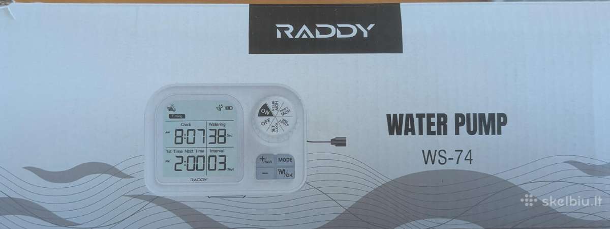 Išmanioji laistymo sistema Raddy Ws-74 - nuotraukos Nr. 5