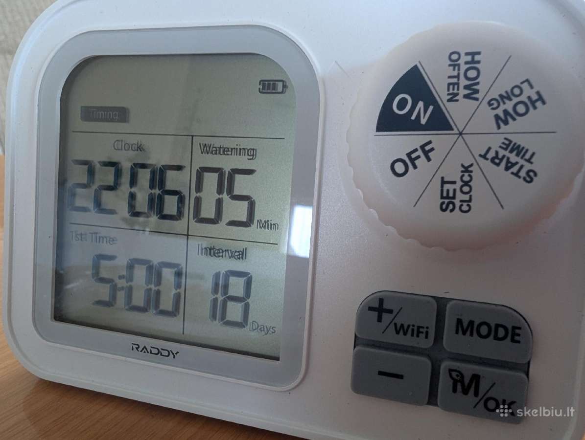 Išmanioji laistymo sistema Raddy Ws-74 - nuotraukos Nr. 2