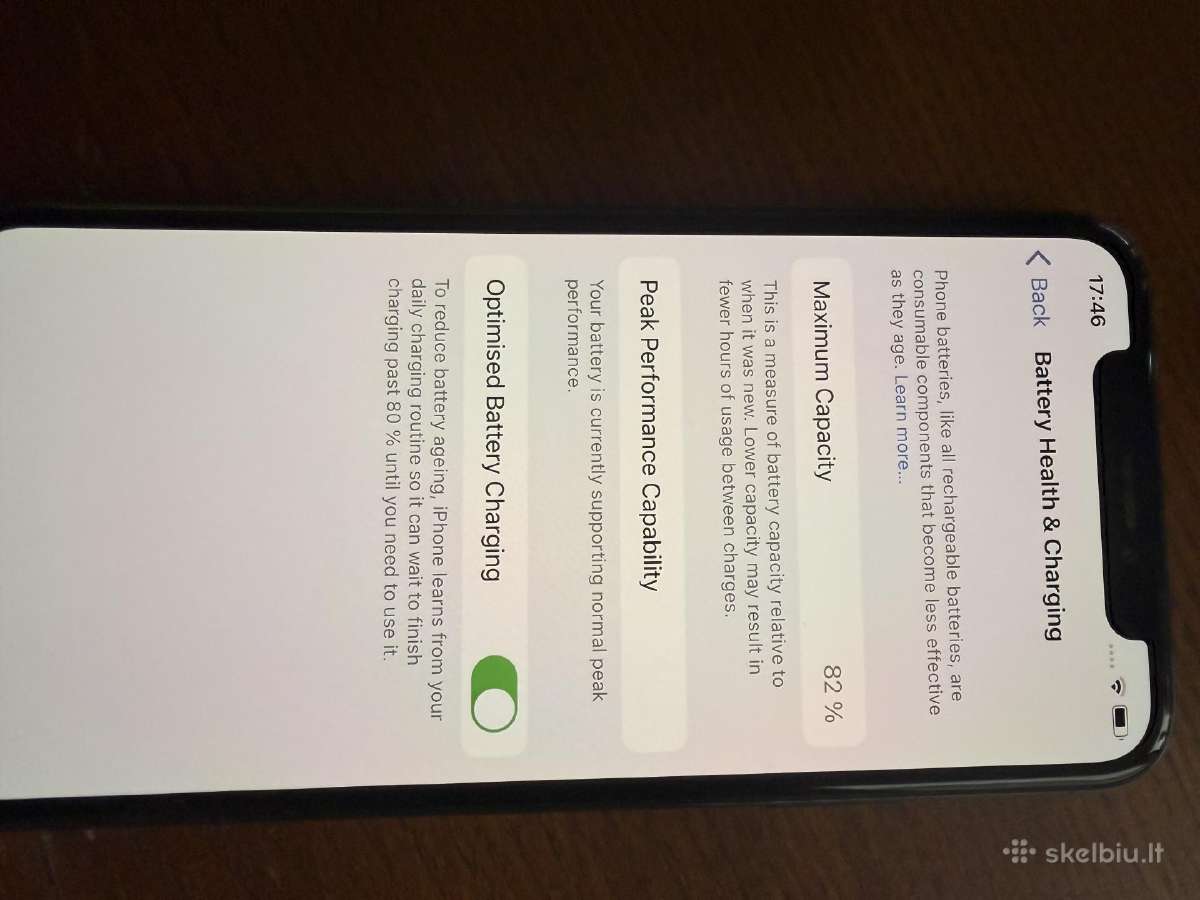 Naudotas iPhone X 256gb - nuotraukos Nr. 3