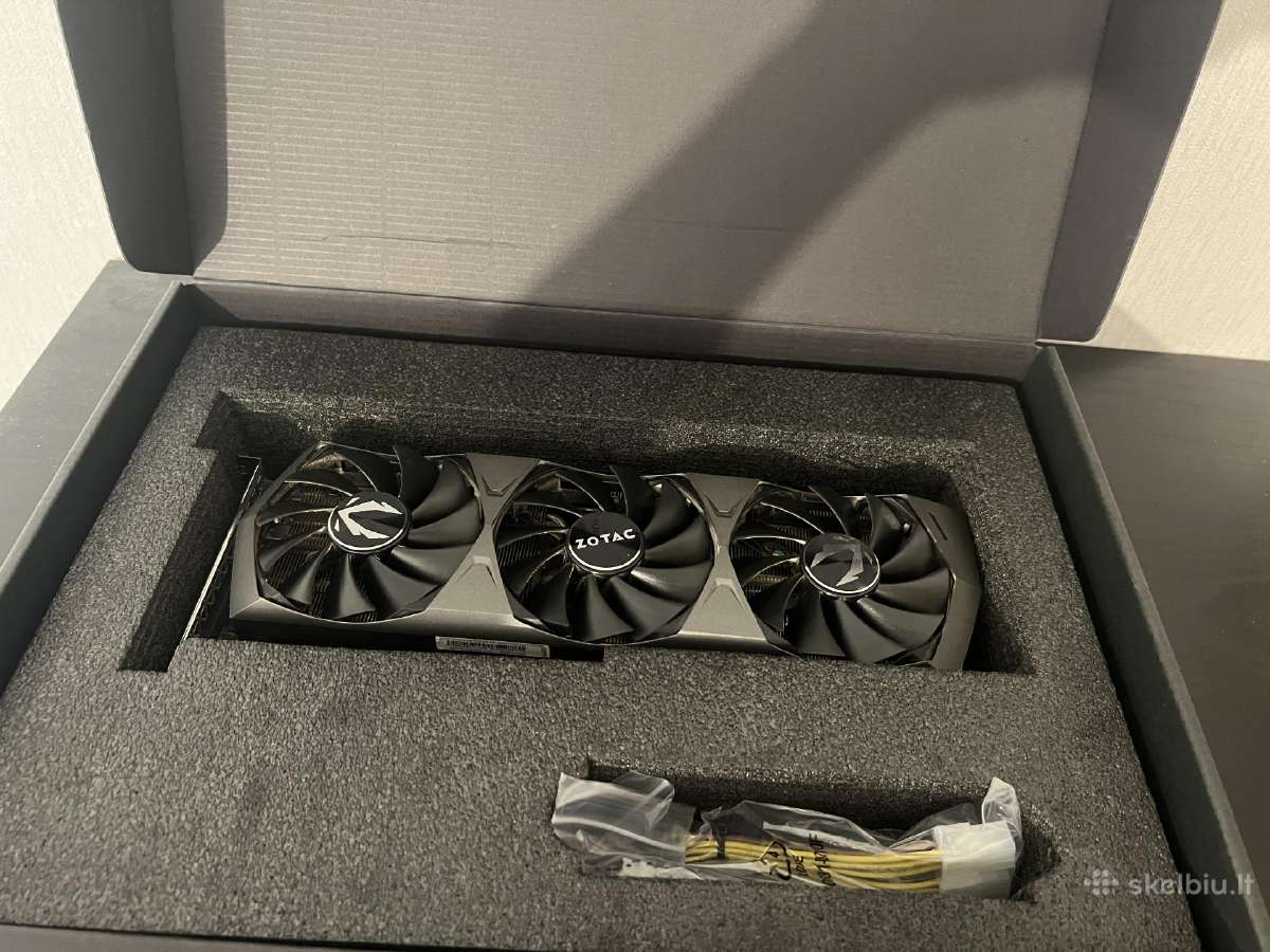 Naudota Zotac Rtx 3090 Trinity. - nuotraukos Nr. 2