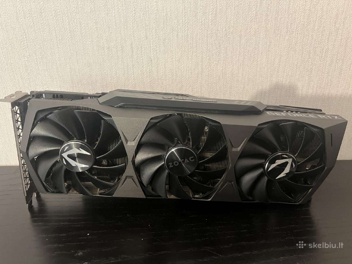 Naudota Zotac Rtx 3090 Trinity. - nuotraukos Nr. 3