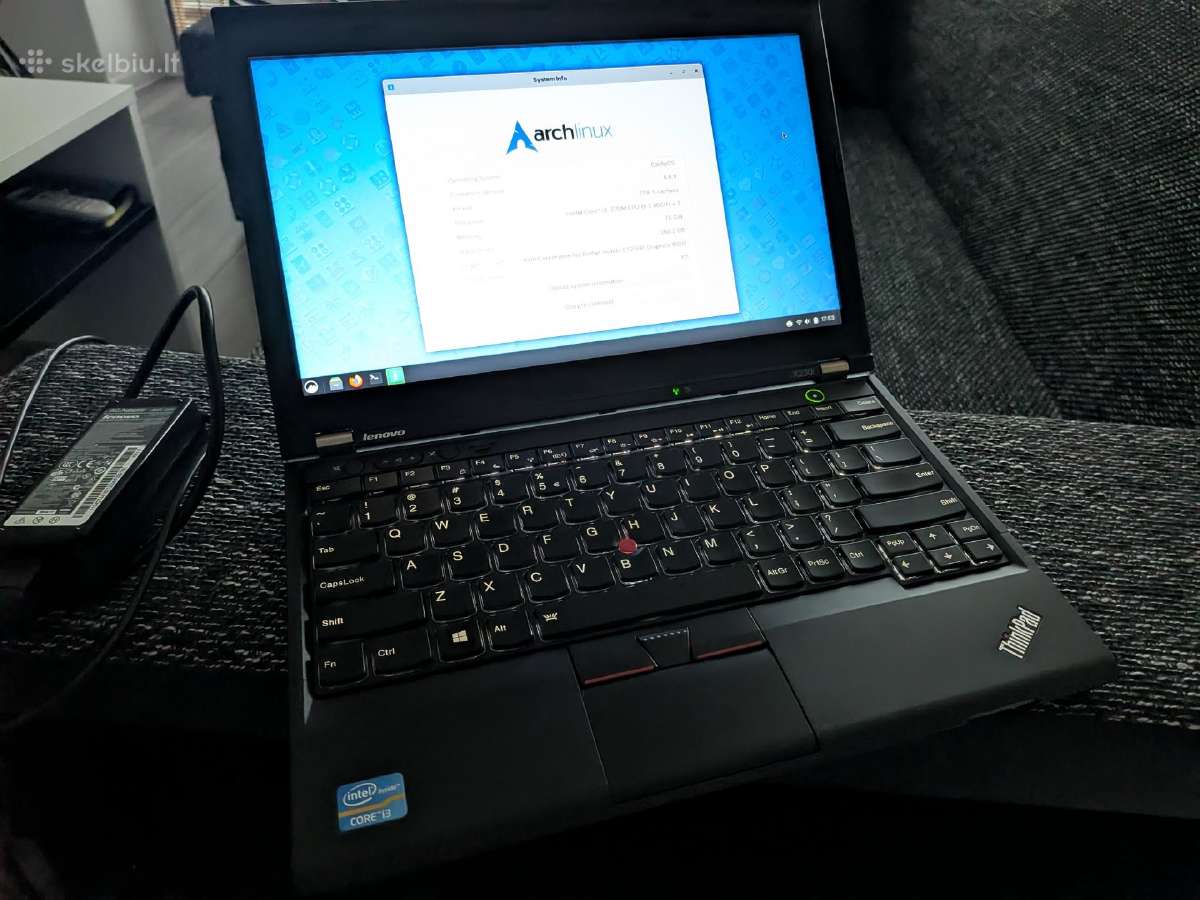 Lenovo Thinkpad x230i i3 8gb 256gb SSD - nuotraukos Nr. 2