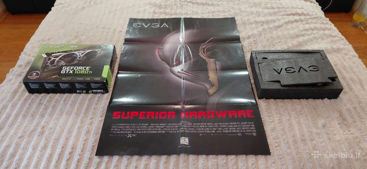 1080ti 11gb evga top gamintojo - nuotraukos Nr. 2