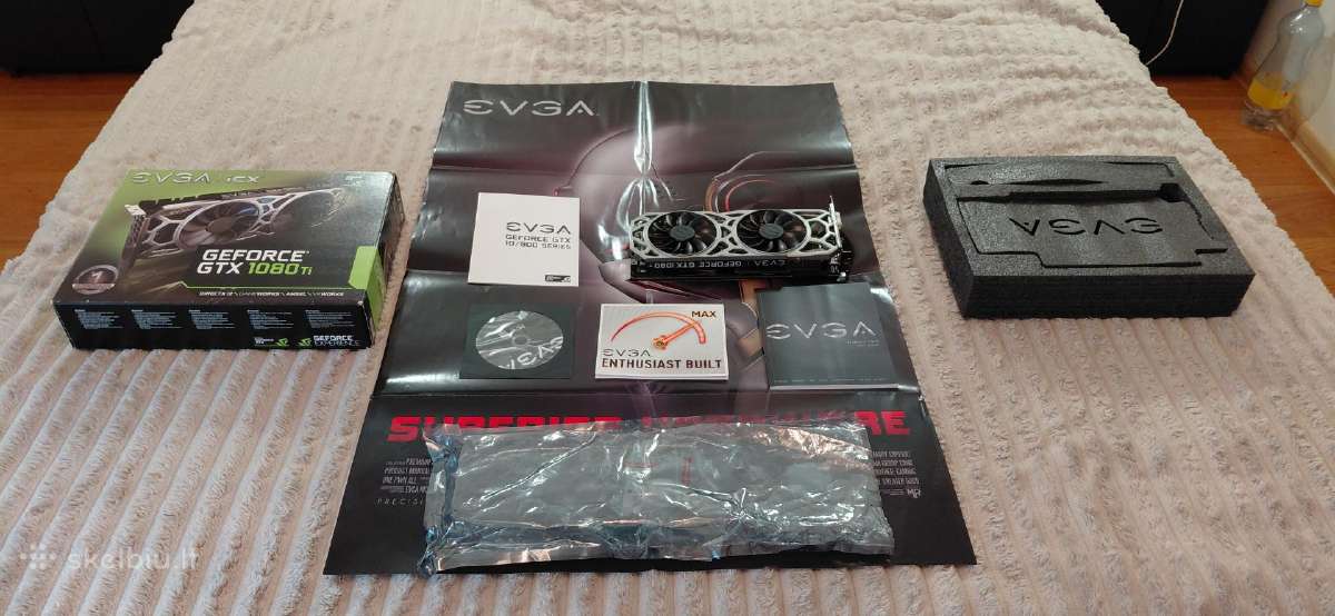 1080ti 11gb evga top gamintojo - nuotraukos Nr. 3