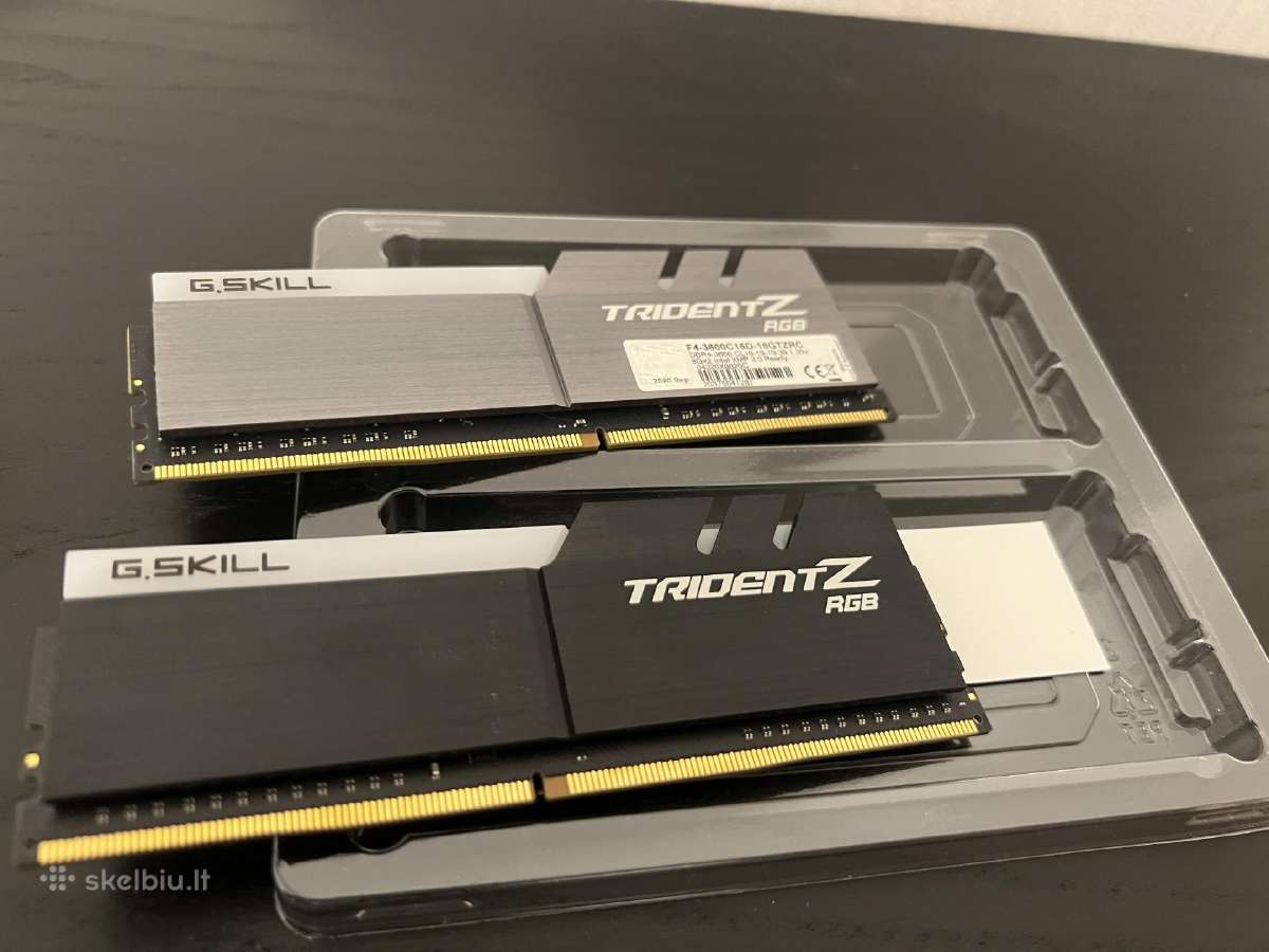 Naudoti G.skill Trident Z Rgb Ddr4 4x8gb - nuotraukos Nr. 4
