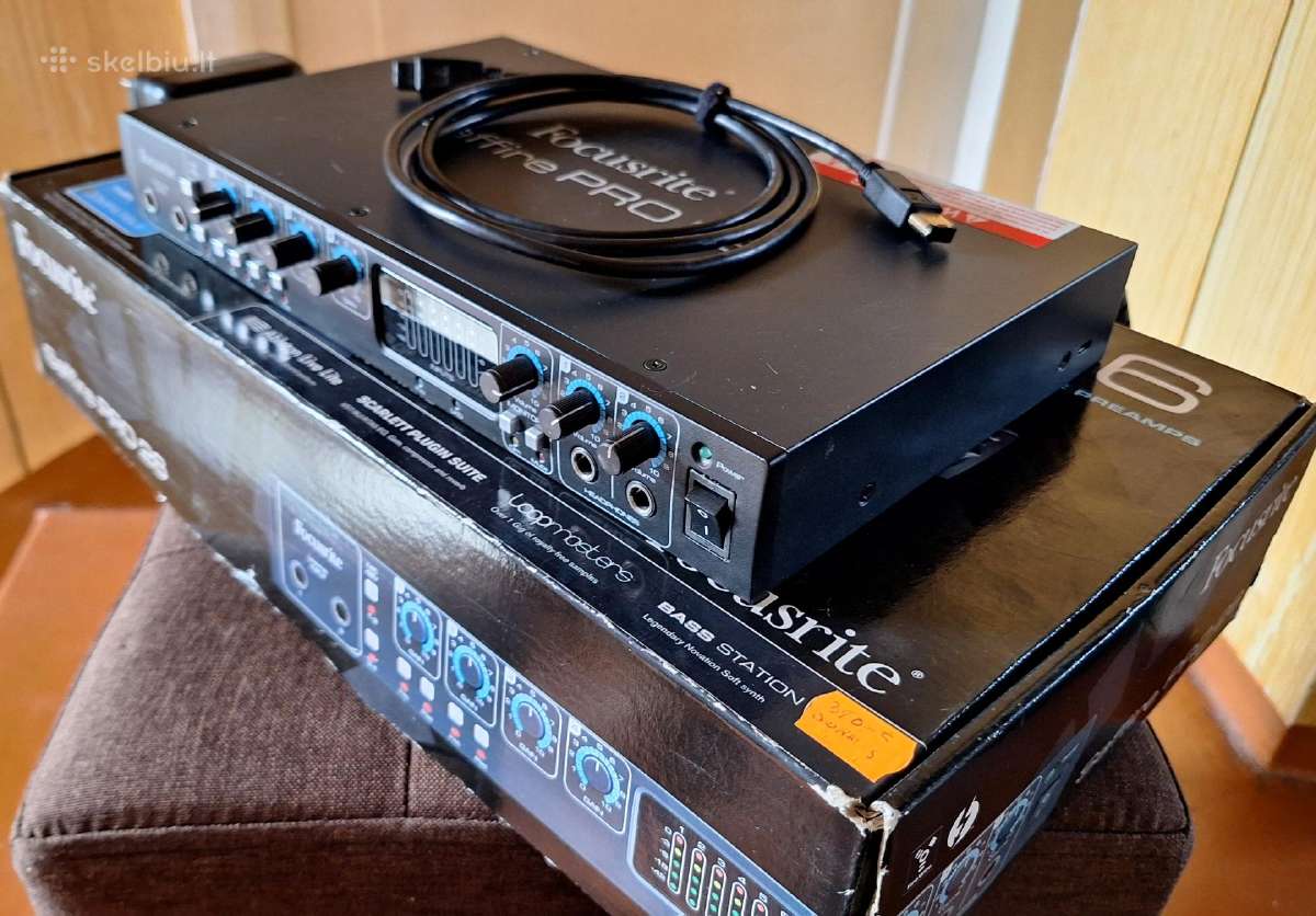Garso korta Focusrite Saffire pro 26 - nuotraukos Nr. 2