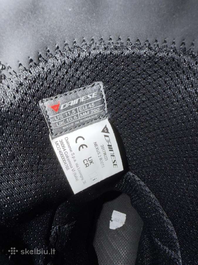 Dainese nexus 2 44-45 dydis - nuotraukos Nr. 5