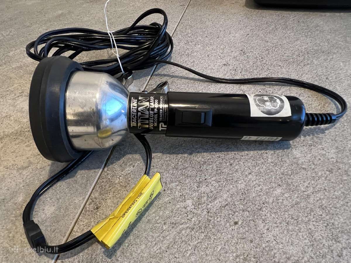 Uv lempa Tracerline Titan Tp-8000 - nuotraukos Nr. 4