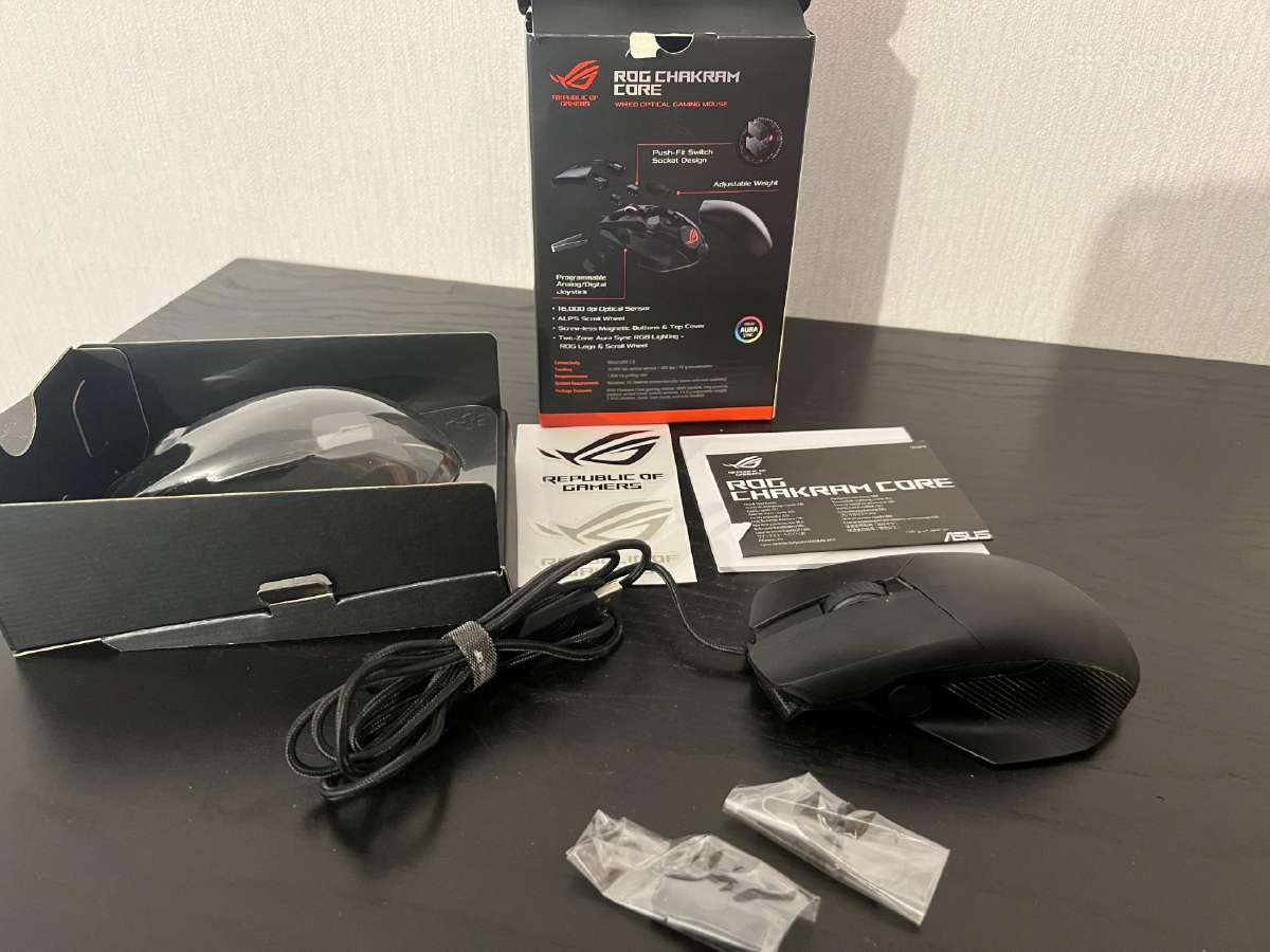 Naudota Rog Chakram Core Gaming Mouse. - nuotraukos Nr. 2