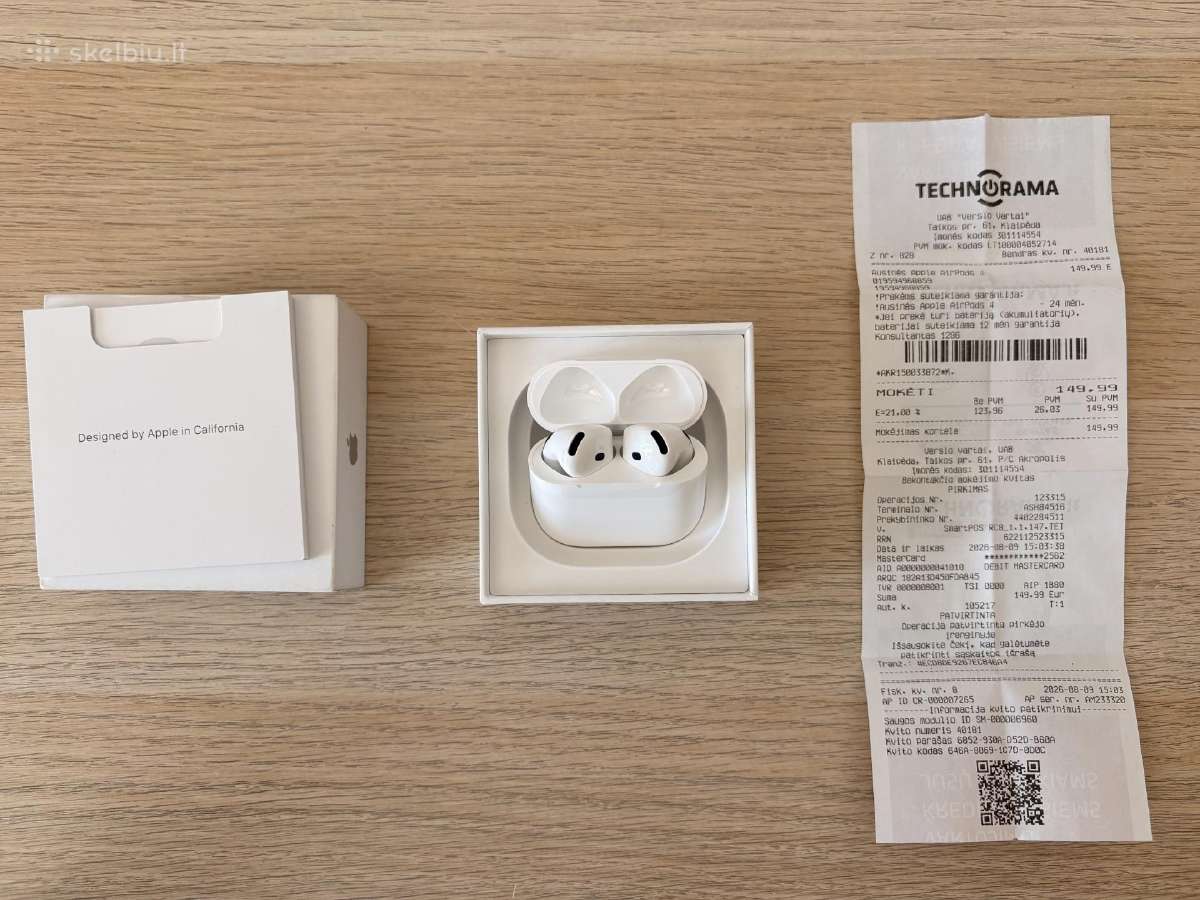 Airpods 4 - nuotraukos Nr. 6