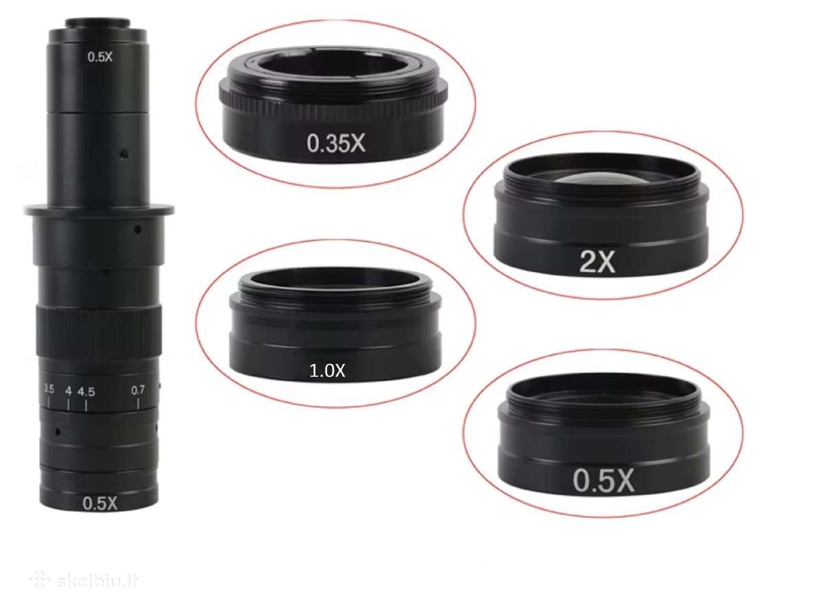 Mikroskopo objektyvo M42 lęšiai - Barlow Lens - nuotraukos Nr. 3
