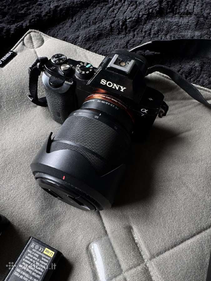Sony A7 + Sony 28–70 ir Tamron 70–300 komplektas - nuotraukos Nr. 2