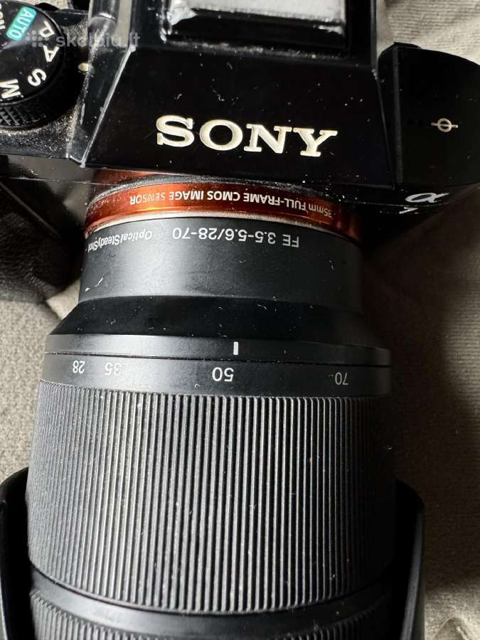 Sony A7 + Sony 28–70 ir Tamron 70–300 komplektas - nuotraukos Nr. 3