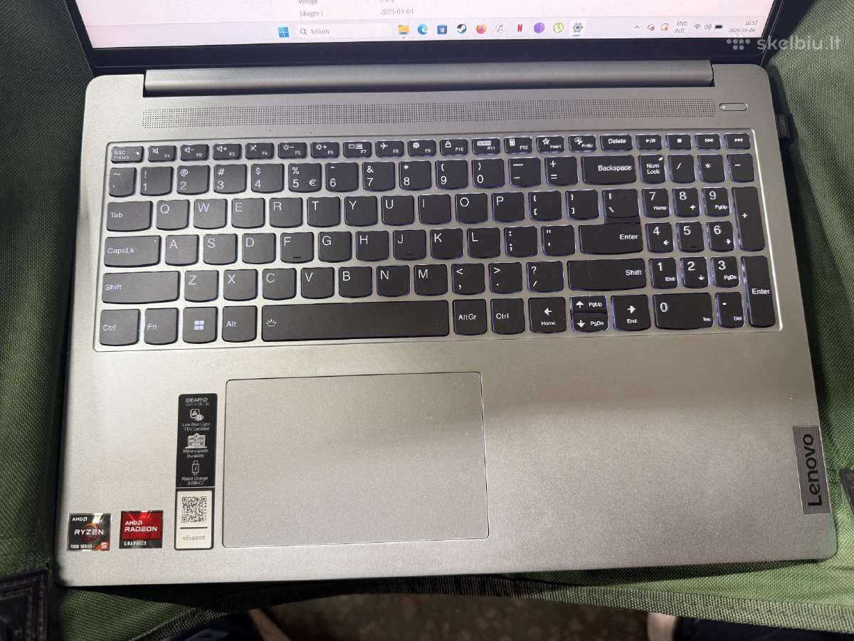 Parduodu Lenovo Ideapad slim5 - nuotraukos Nr. 4