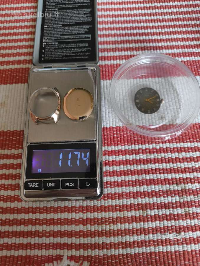 CcccccccCCCP Laikrodis Luch Auksinis Praba 583. Me - nuotraukos Nr. 12
