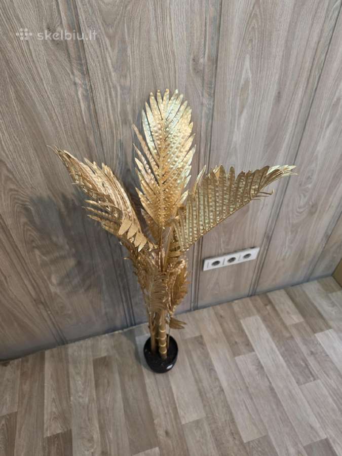 Auksinė dekoratyvinė palmė 110 cm - nuotraukos Nr. 2