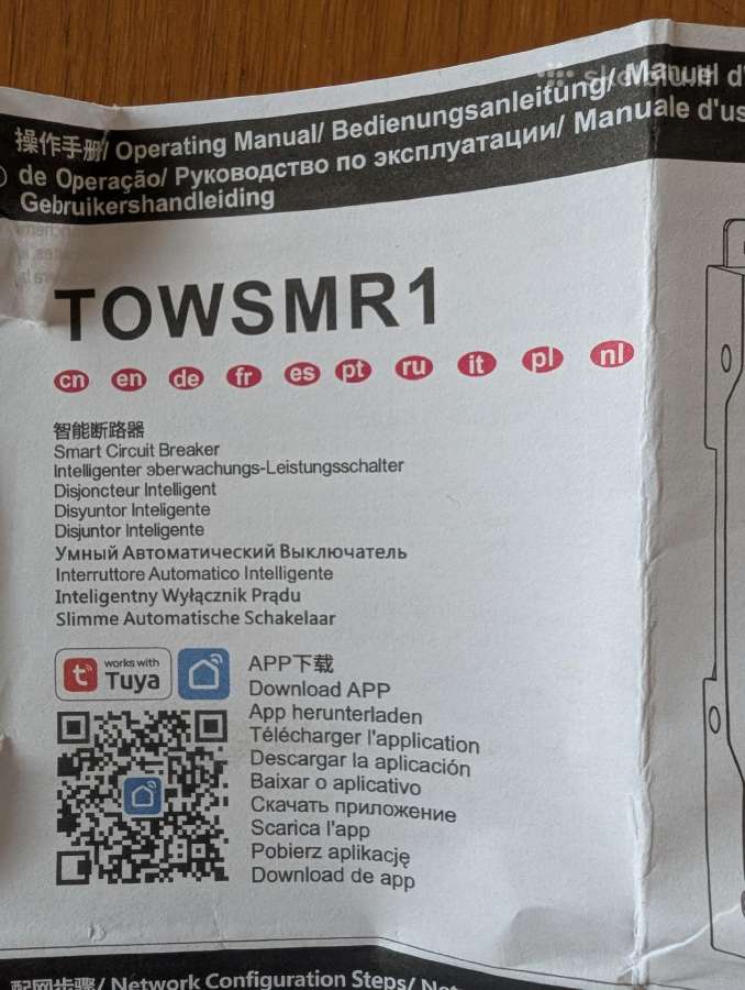 Zigbee Tuya išmanus jungiklis 40a Rcbo - nuotraukos Nr. 7
