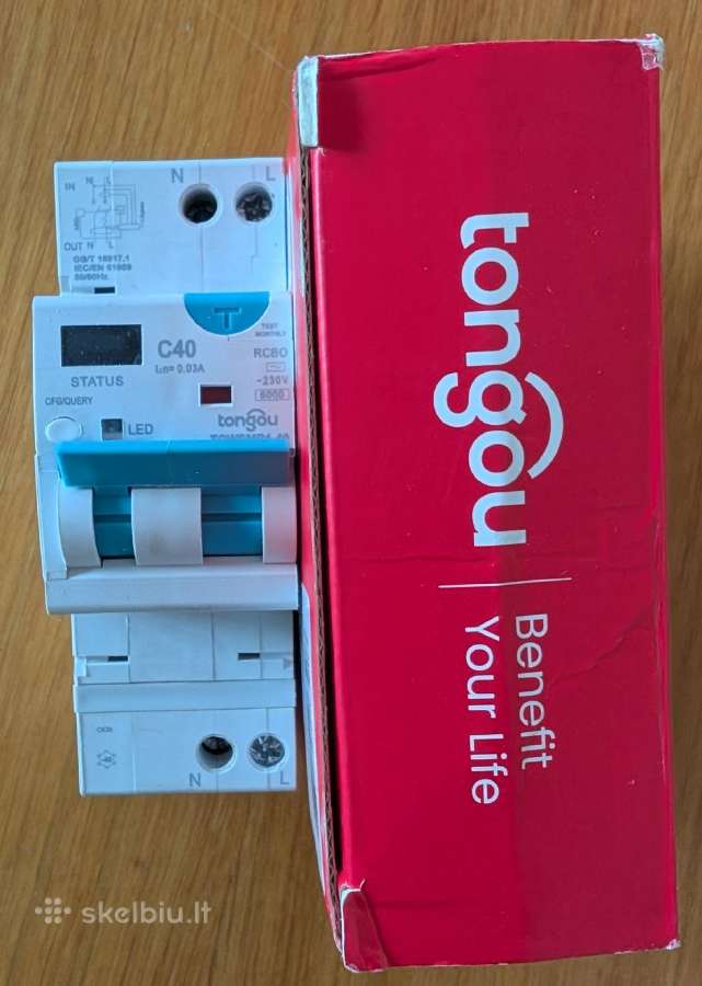 Zigbee Tuya išmanus jungiklis 40a Rcbo - nuotraukos Nr. 9