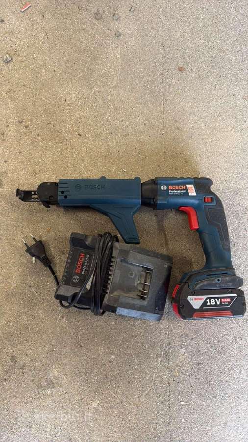 Gipso suktuvai Bosch Gsr 18 V-ec Te + Ma 55 - nuotraukos Nr. 2