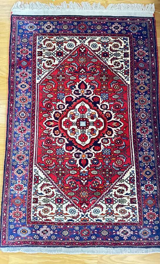 Persiškas vilnonis kilimėlis 115x75 - nuotraukos Nr. 8
