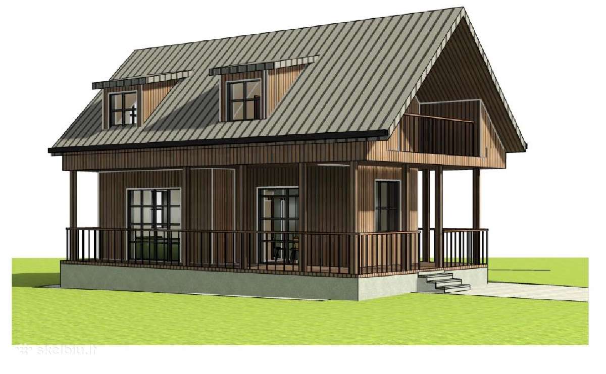 9 arų sodo sklypas su projektu puikioje vietoje - nuotraukos Nr. 2