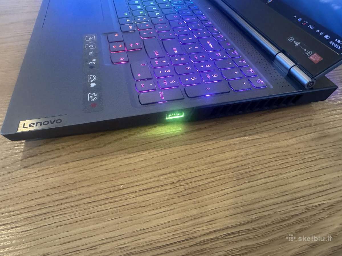 Lenovo Legion 7 (i7/64gb/rtx2070/1tb+500gb) - nuotraukos Nr. 5