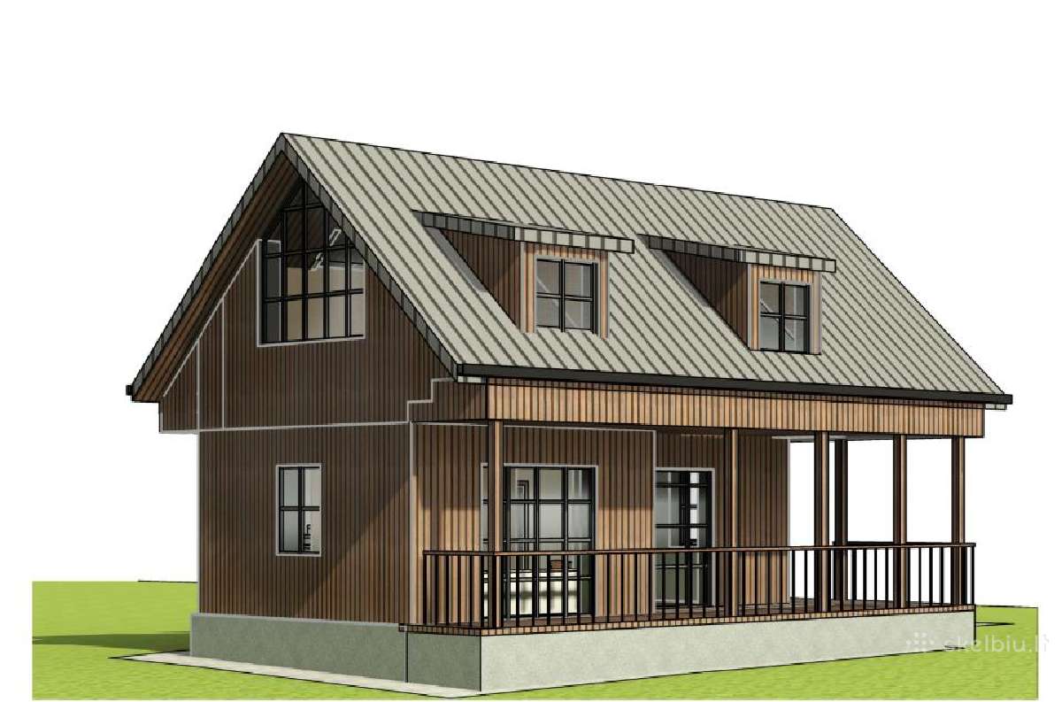 9 arų sodo sklypas su projektu puikioje vietoje - nuotraukos Nr. 6