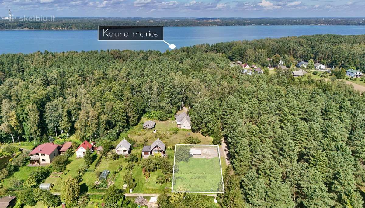 9 arų sodo sklypas su projektu puikioje vietoje - nuotraukos Nr. 8