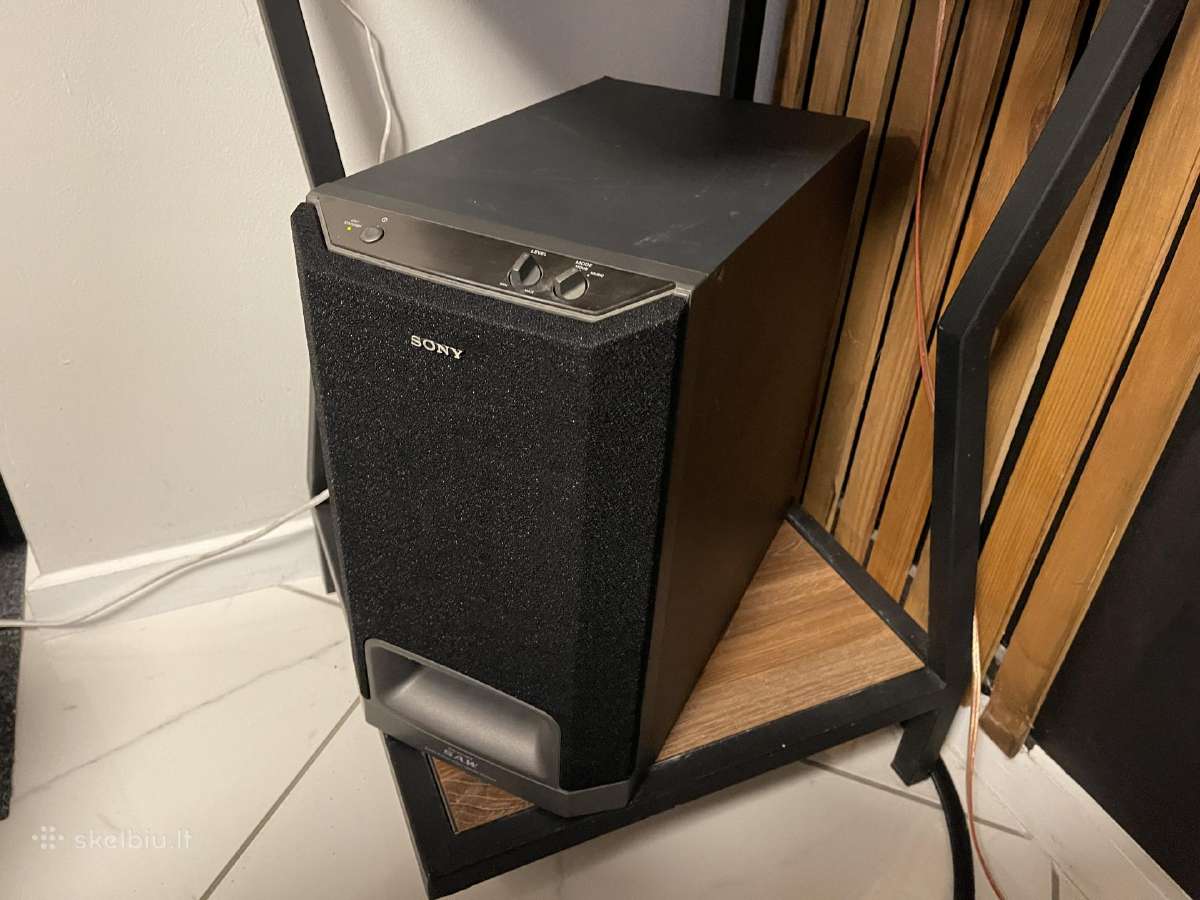 Sony Sa-wms5 Aktyvus zemu dazniu garsiakalbis - nuotraukos Nr. 3