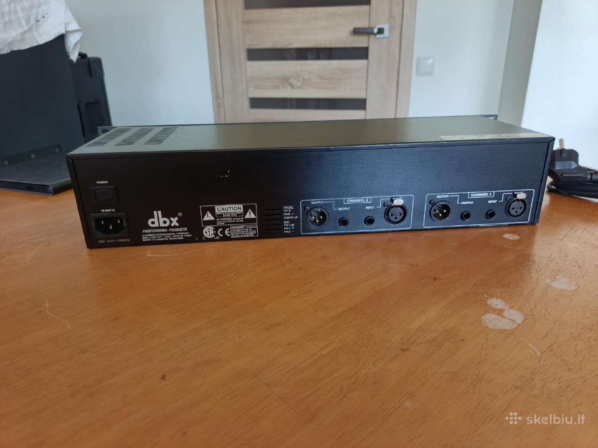 Ekvalaizeris Dbx 231 - nuotraukos Nr. 4