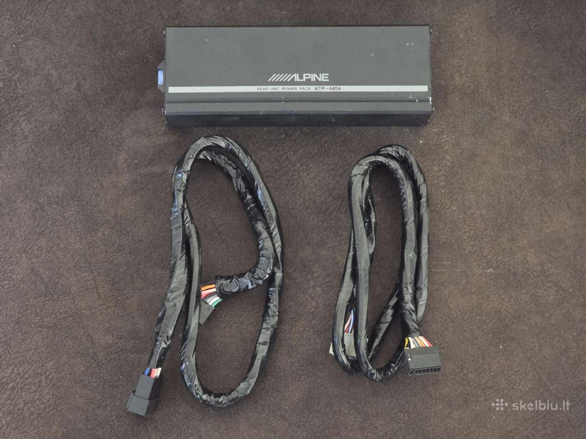 Alpine Cde-195bt + Alpie Ktp-445a - nuotraukos Nr. 6
