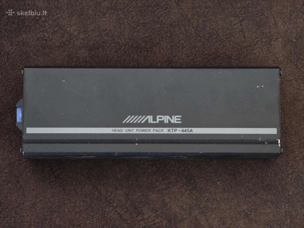 Alpine Cde-195bt + Alpie Ktp-445a - nuotraukos Nr. 7
