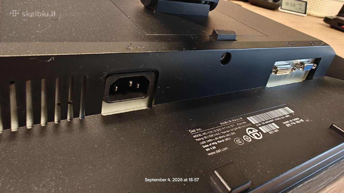 Dell 21,5" E2211h - nuotraukos Nr. 5