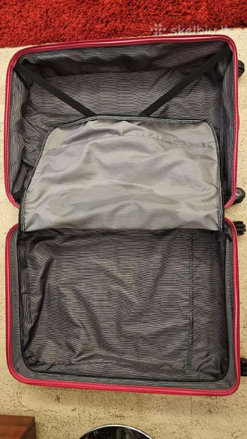 Lagaminas kelioninis didelis 74x26x50 - nuotraukos Nr. 8