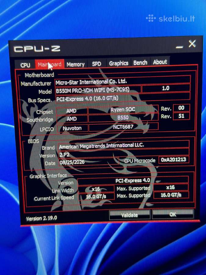 Gaming Pc Ryzen 7 5700x + Rx 6800 16gb 32gb 1tb - nuotraukos Nr. 9