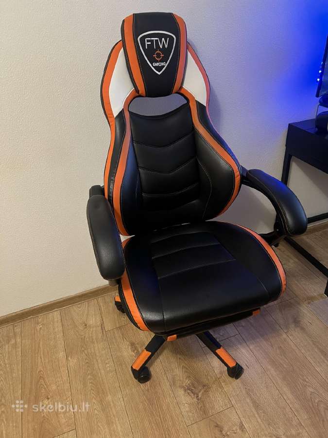 Žaidimų Kėdė Ftw Gaming (su kojų atrama) - nuotraukos Nr. 2